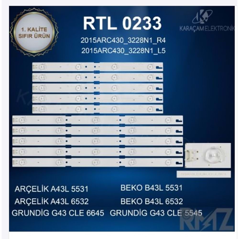 RTL-0233 Arçelik-Beko 43