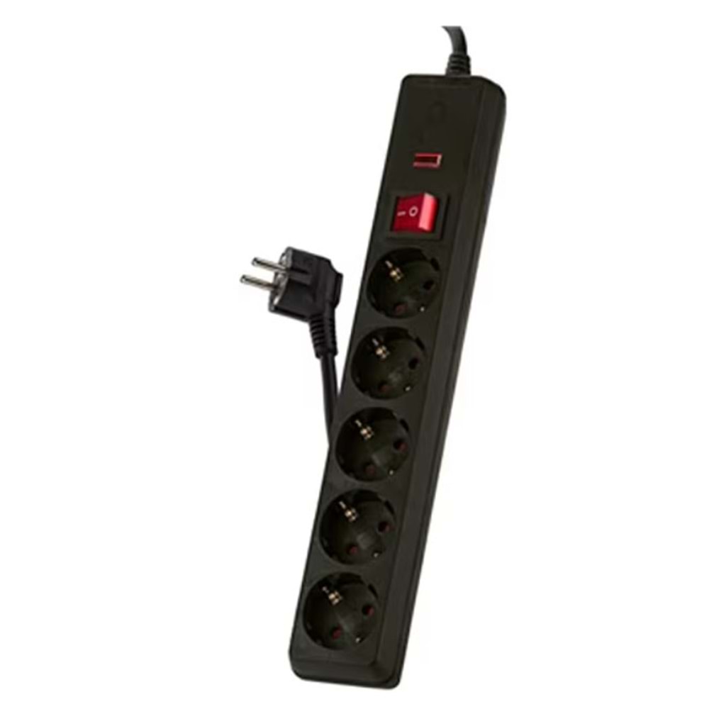 Goldmaster SP-411 5 Li 1.5 Metre Anahtarlı Akım Korumalı Priz