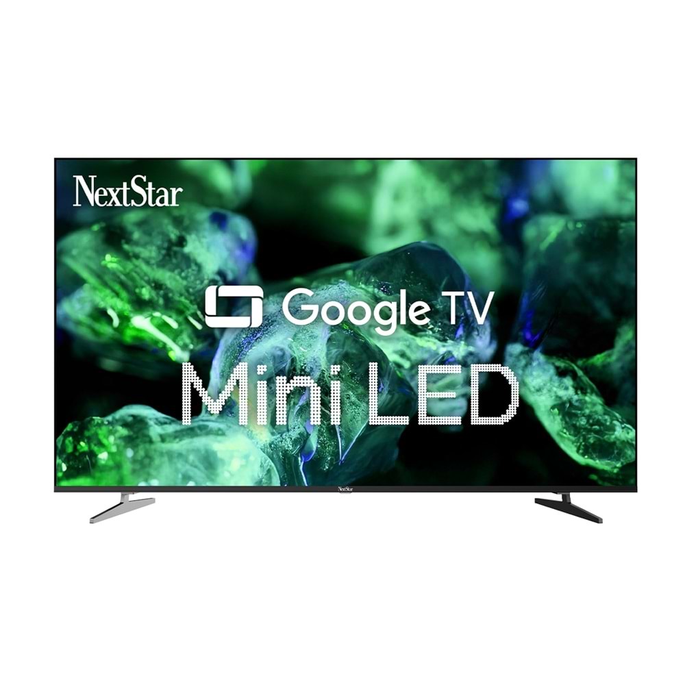 Next YE-65IDWG11 65'' 165 Ekran Uydu Alıcılı 4K Ultra HD Google MiniLED TV