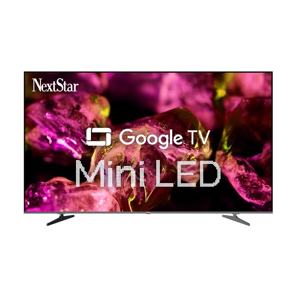 Next YE-75IDWG11 75'' 190 Ekran Uydu Alıcılı 4K Ultra HD Google MiniLED TV