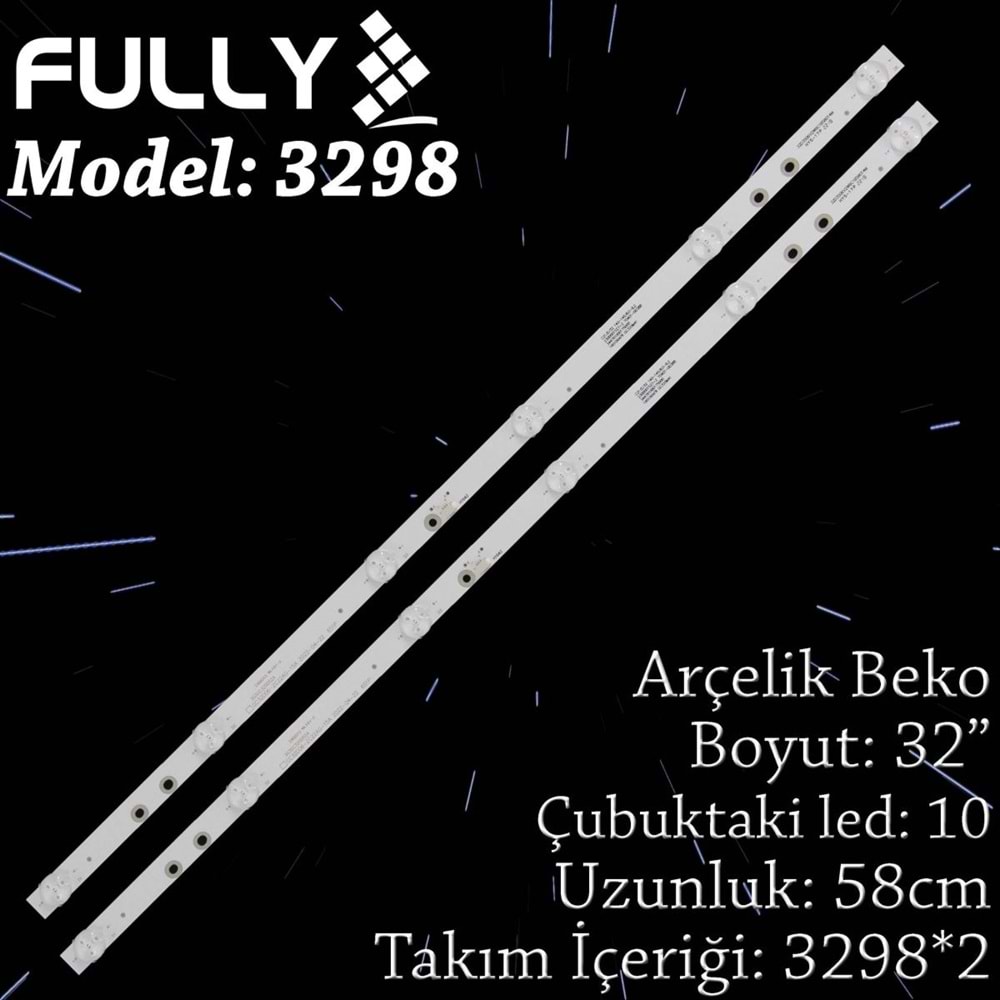 Fully SET-3298 Arçelik 32'' Tv Bar Led Takımı