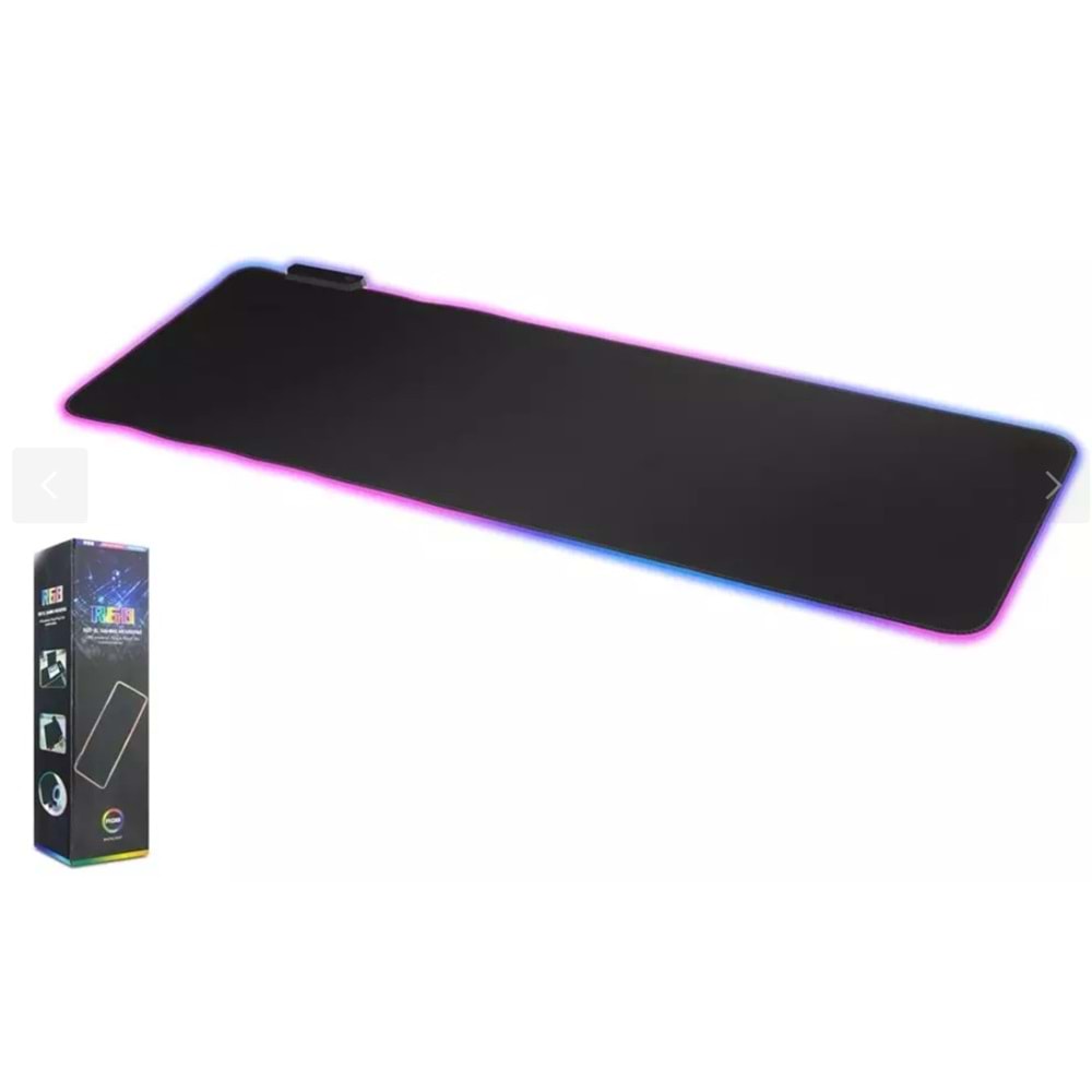 Onezero ZR265 80x30 RGB Siyah Mouse Pad