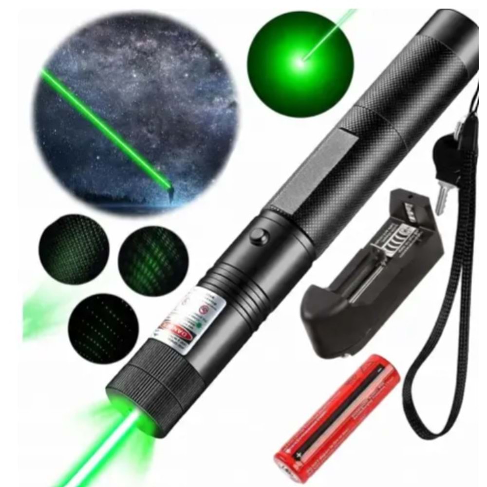 Gold Orion GP-303 Şarjlı Yeşil Lazer Işık