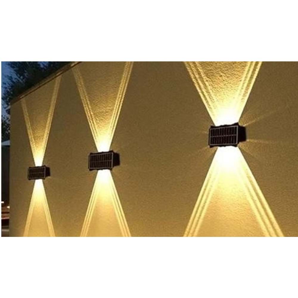 Venandin MSF-037 Solar Güneş Panelli Dış Mekan Led Aplik