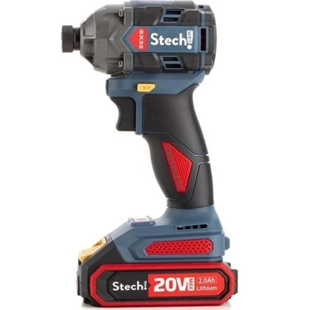 Stechend SX32 2X2.0 Çift Akülü Kömürsüz Darbeli Matkap 20V 2.0AH