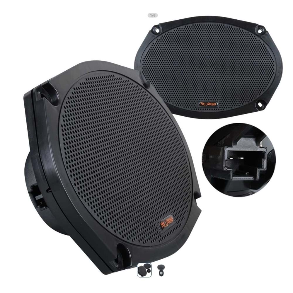 Fullsound K-6934 6x9 250 Watt 4 Ohm Oval Oto Hoparlör