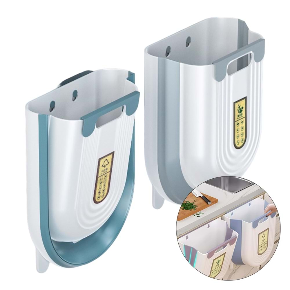 Sunup SN-14644 Katlanabilir Körüklü Çöp Kovası