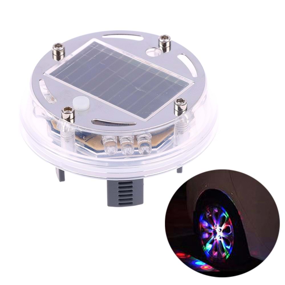 Sunup SN-20591 Led Işıklı Araba Tekerlek Göbek Kapağı