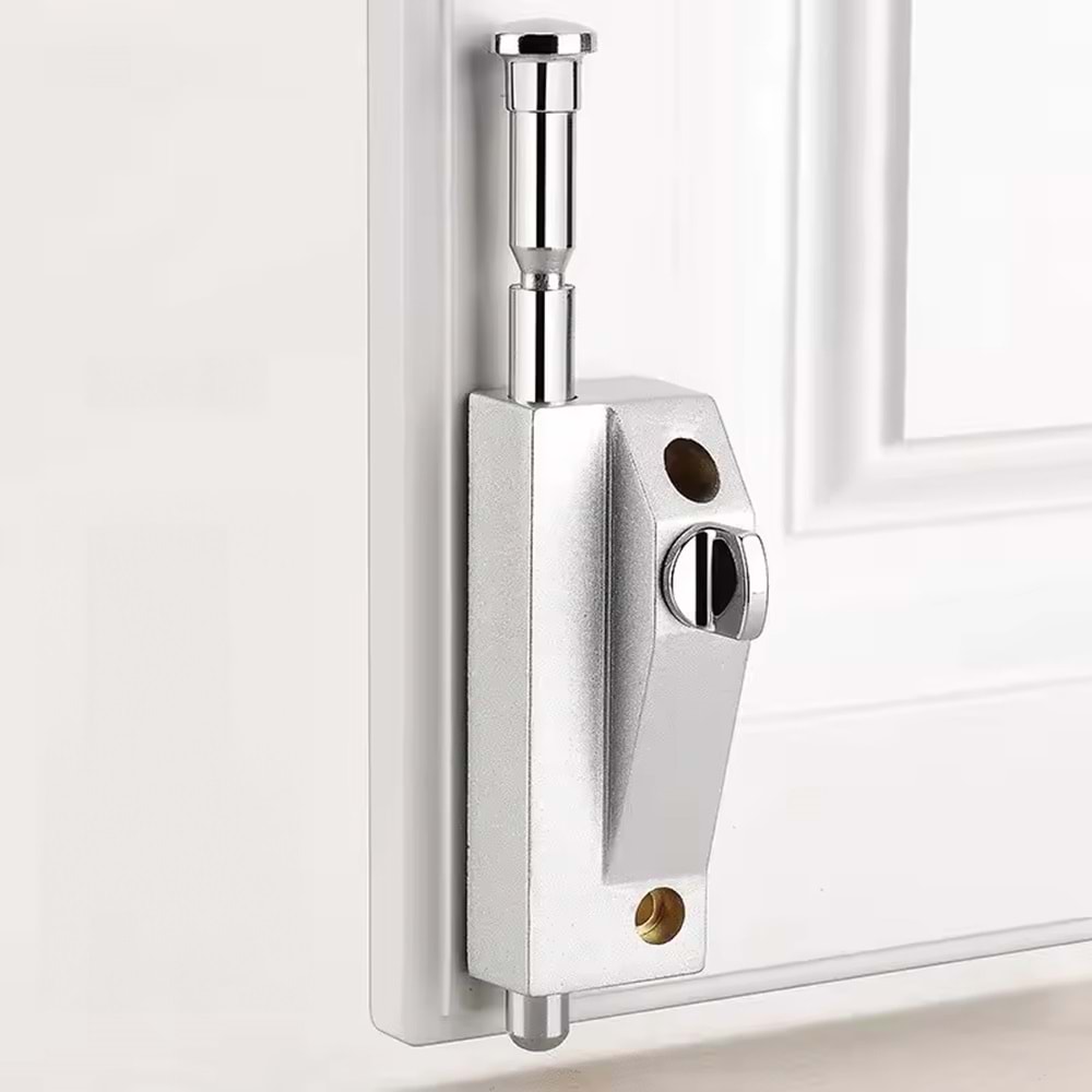 Sunup SN-26273 Pencere - Sürgülü Kapı Anahtarsız Çelik Kilit (Güvenlik Kilidi)