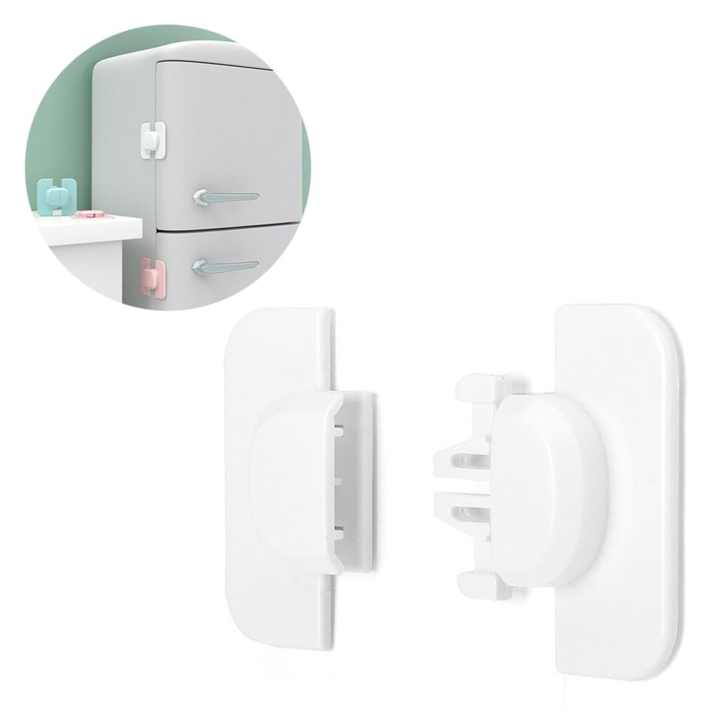 Sunup SN-28750 Geçmeli Tip Buzdolabı ve Dolap İçin Çocuk Güvenlik Kilidi