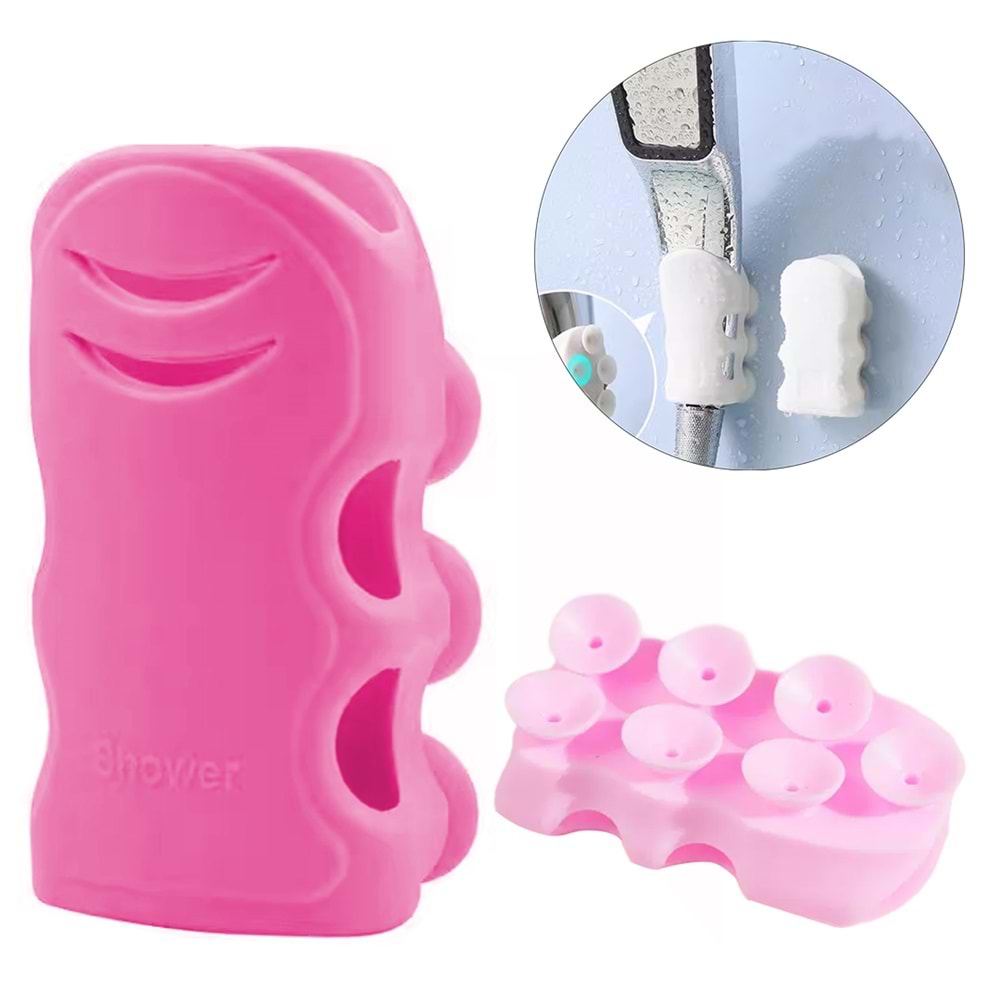 Sunup SN-14502 Silikon Vantuzlu Pratik Duş Başlığı Tutucu