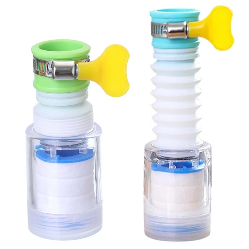 Sunup SN-24671 Ayarlanabilir Musluk Filtresi - Su Tasarrufu ve Temiz Su İçin Mükemmel Çözüm