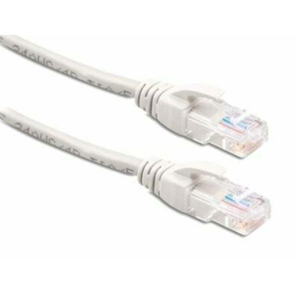 OJC Cat 6 UTP Patch Cord 0.2 Mt Beyaz Cat6 Kablo