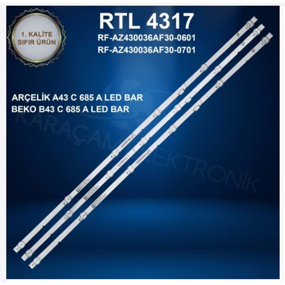 RTL-4317 Arçelik - Beko - Grundig 43