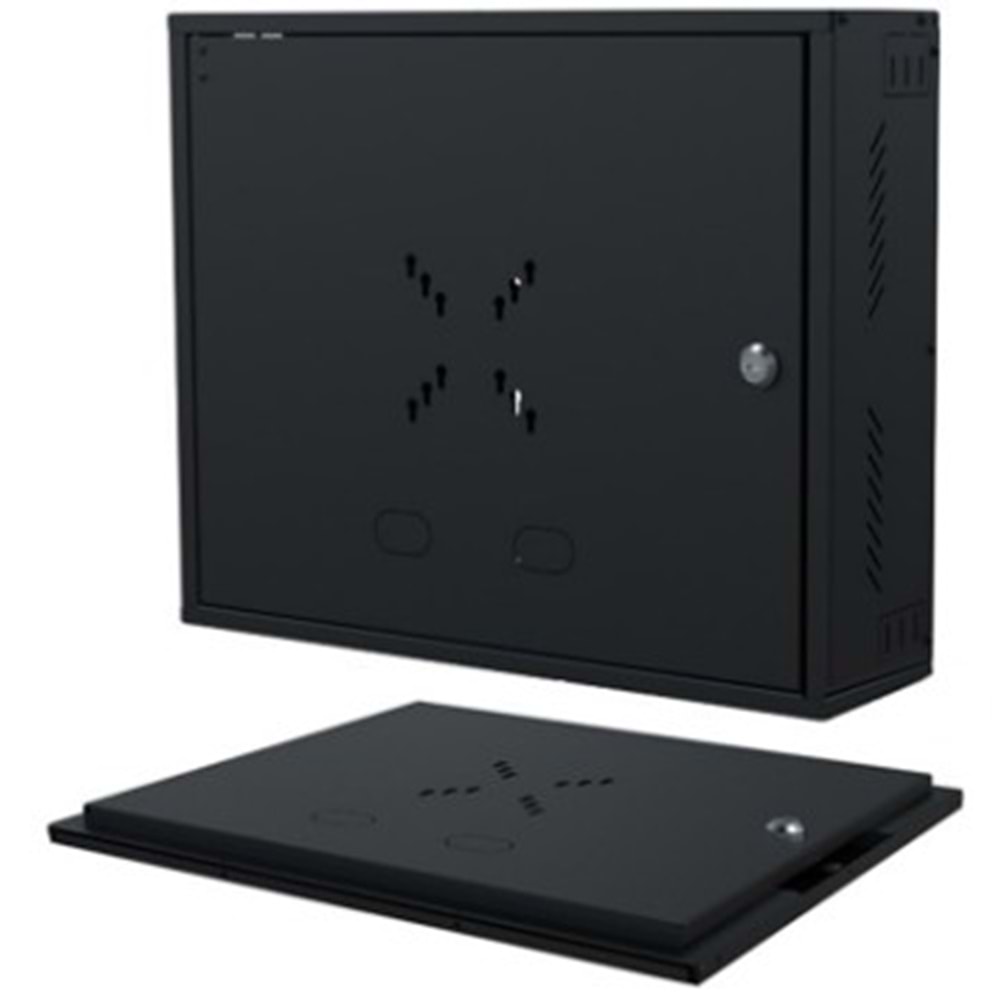 TRKlink DVR-M XVR Box Siyah Demonte Rack Kabin 450x350x100mm