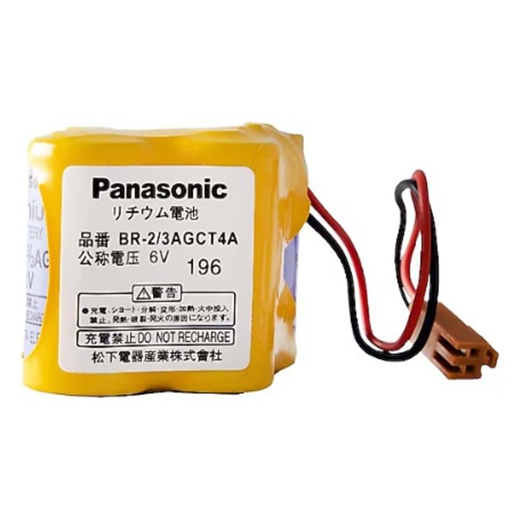 Panasonic BR-2/3AGCT4A 6V Lityum Pil (Cnc / Plc Pili)