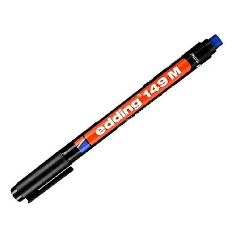 Edding 149M Kalın Uçlu Siyah Asetat Cd Kalemi