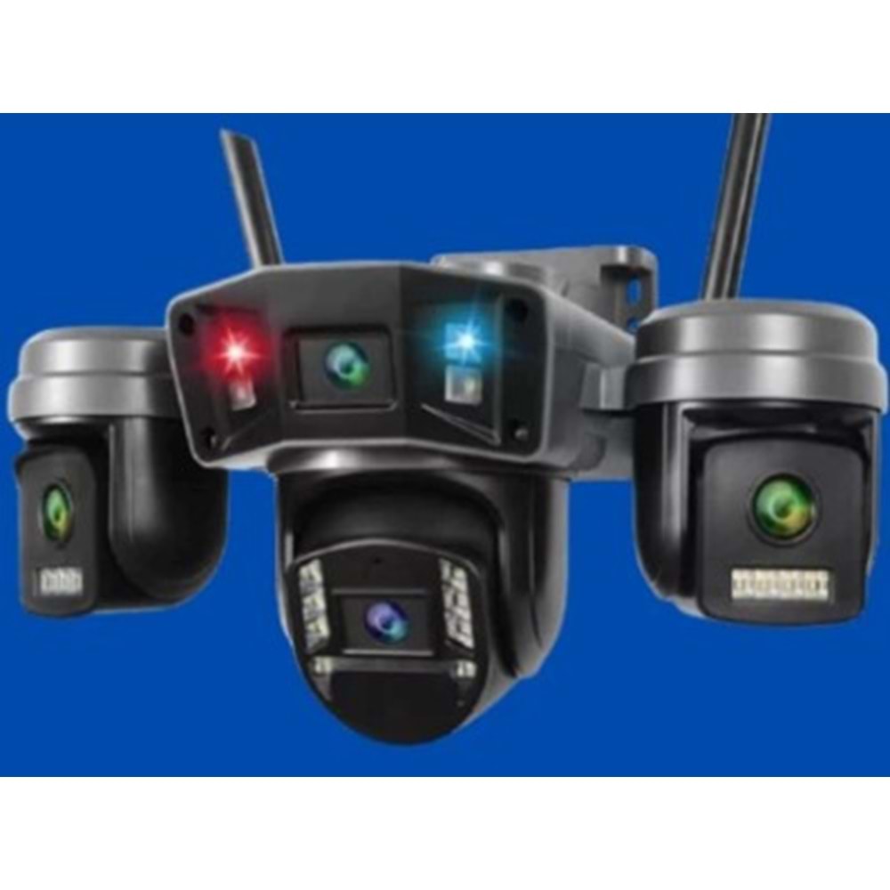 O-KAM Pro OK-203PLUSW 12 MP 4 Lens Wifi Ptz Kamera