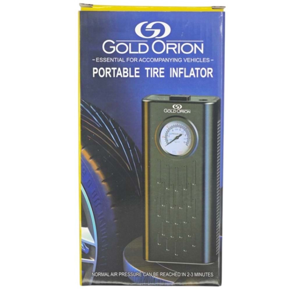 Gold Orion R-100 Gold Orion USB-C Şarjlı 50W Hava Kompresörü