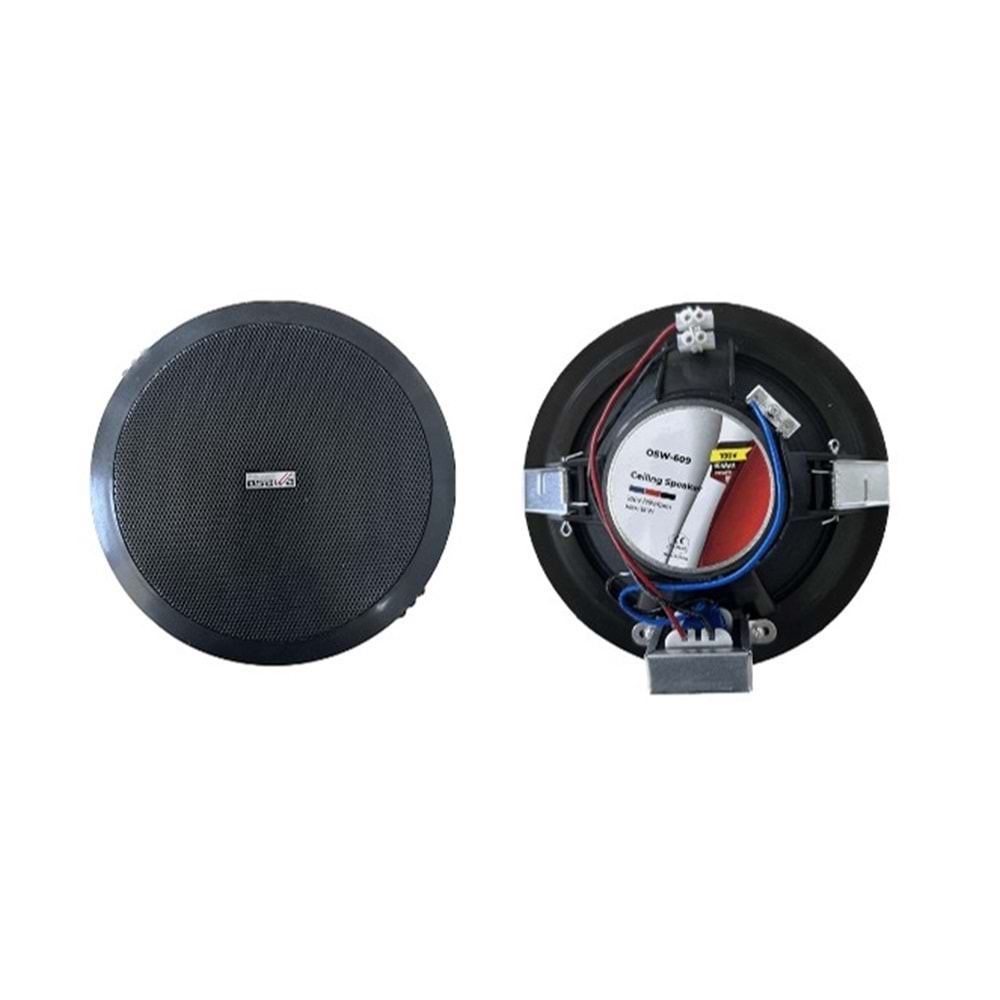 Osawa OSW-609 Hat 100V 15W 16cm Trafolu Alçıpan Hoparlör