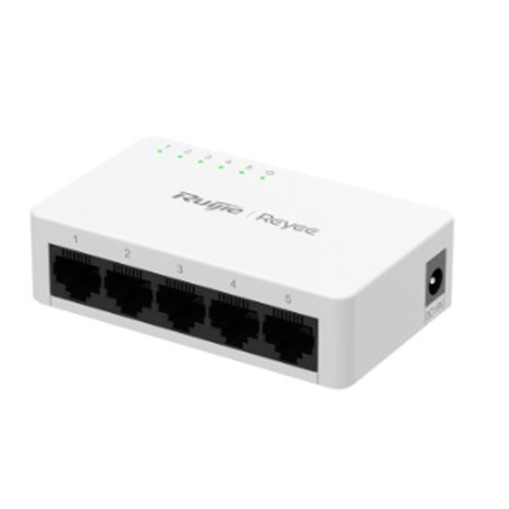 Ruijie Reyee RG-ES05G-L 5-Portlu 10/100/1000 Mbps Yönetilmeyen PoE Switch