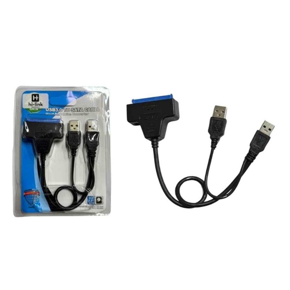 Hi-Link MUC060 USB 3.0 to SATA 7+15 pin Kablo