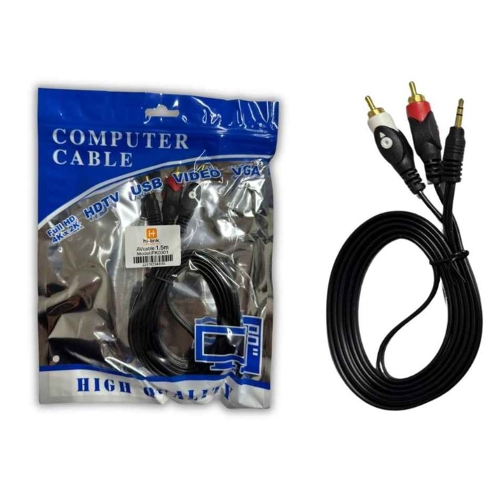Hi-Link FK0301 1.5 Stereo-Tos Kablo