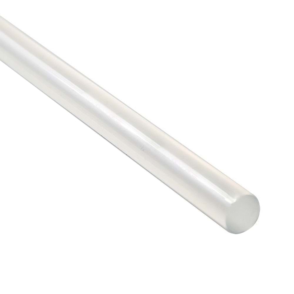 Şeffaf Kalın Mum Çubuk Silikon 12mm 30cm - 1347