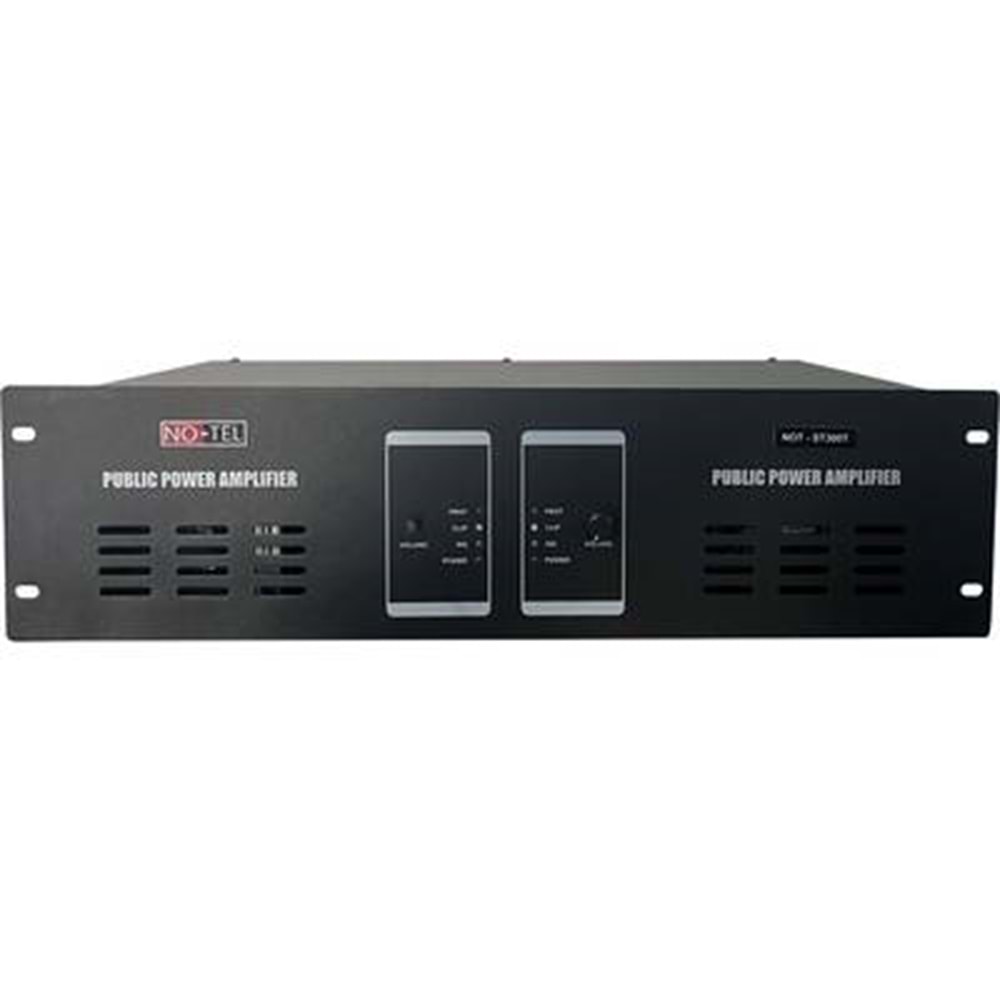 Notel NOT-TP1000STT 2x500 Watt Hat Trafolu Stereo Power Amplifikatö