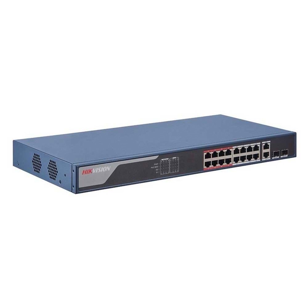 Hikvision DS-3E1318P-EI 16 Port 230W 10/100/1000 Mbps Gigabit Switch