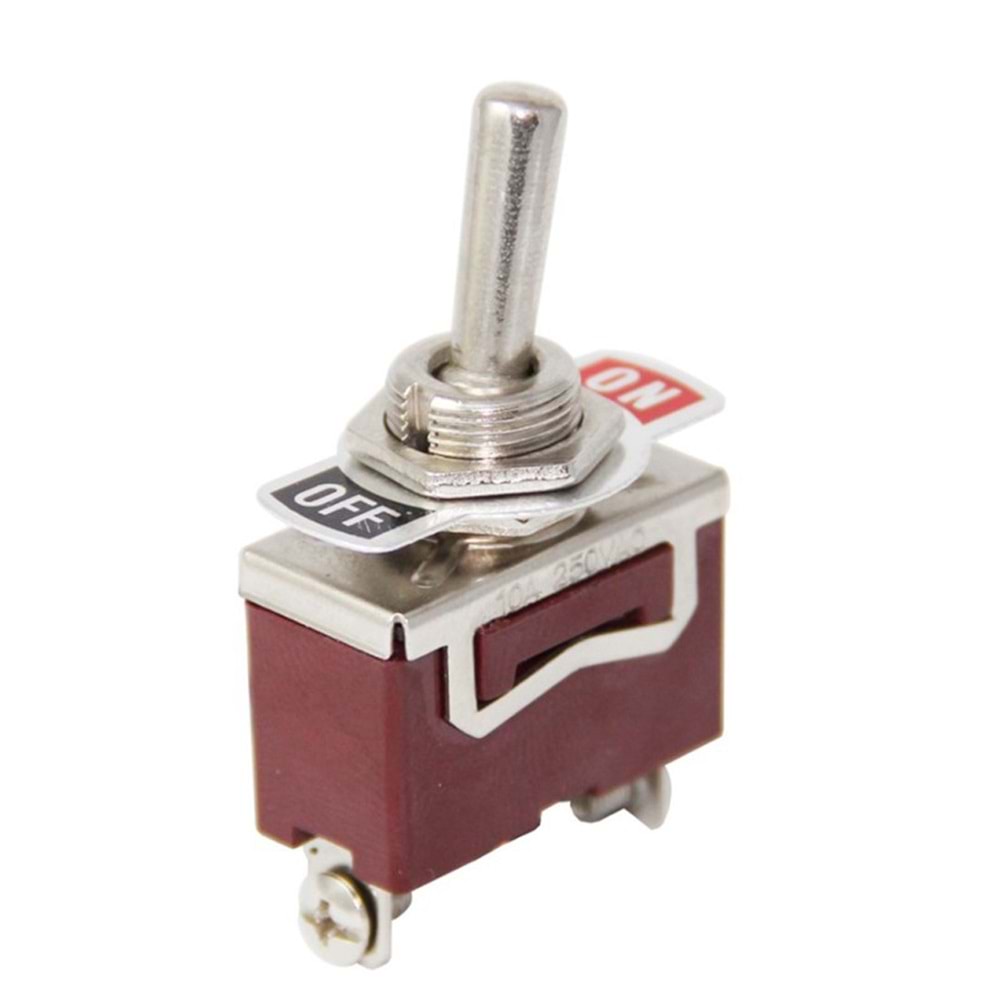 IC-152-2 On/Off 2 Pin Toggle Switch Ø12 Mm (KN3C-101)