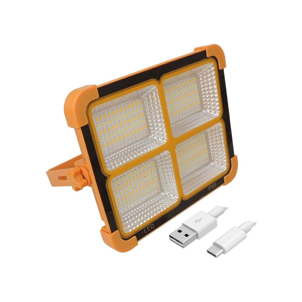 YINGXIPAI YX-100 1000W IP66 Solar Led Projektör