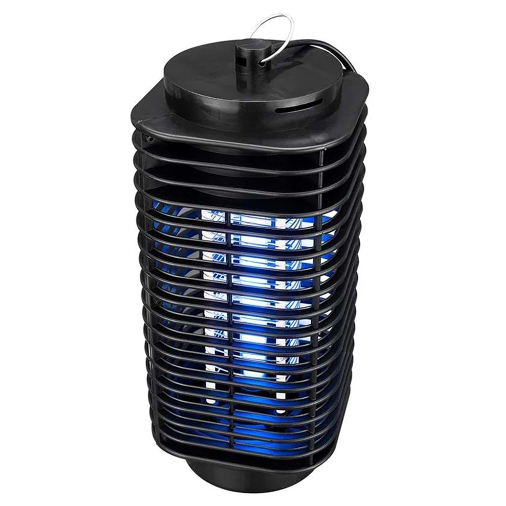 Asonic S24 Pro Kokusuz Taşınabilir Led Mavi Işıklı Sinek Öldürücü Siyah 4W Açılabilen Alt Kapak