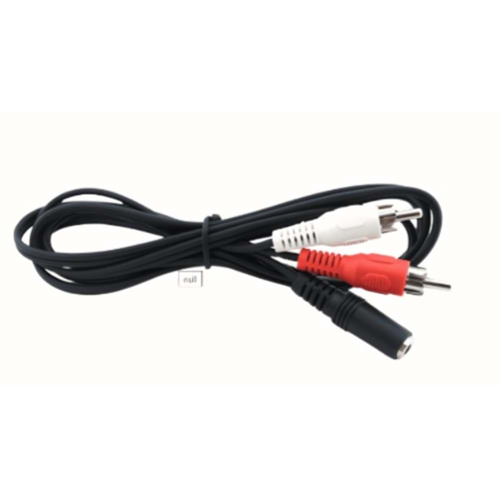 Forline FK4008 2RCA Erkek-3,5mm Stereo Dişi 1.5 metre