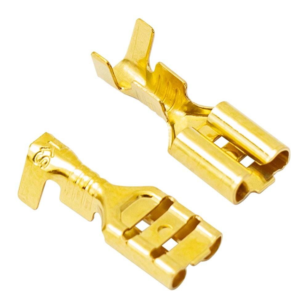 6.3 mm Dişi Terminal 10 Lu Paket Halinde - TKS-1D