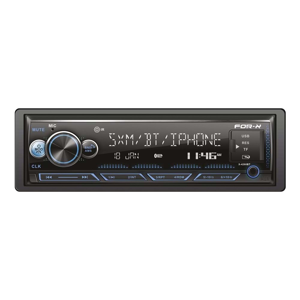 For-X X-4260BT App Control BT+Usb+4x60 Watt Oto Teyp