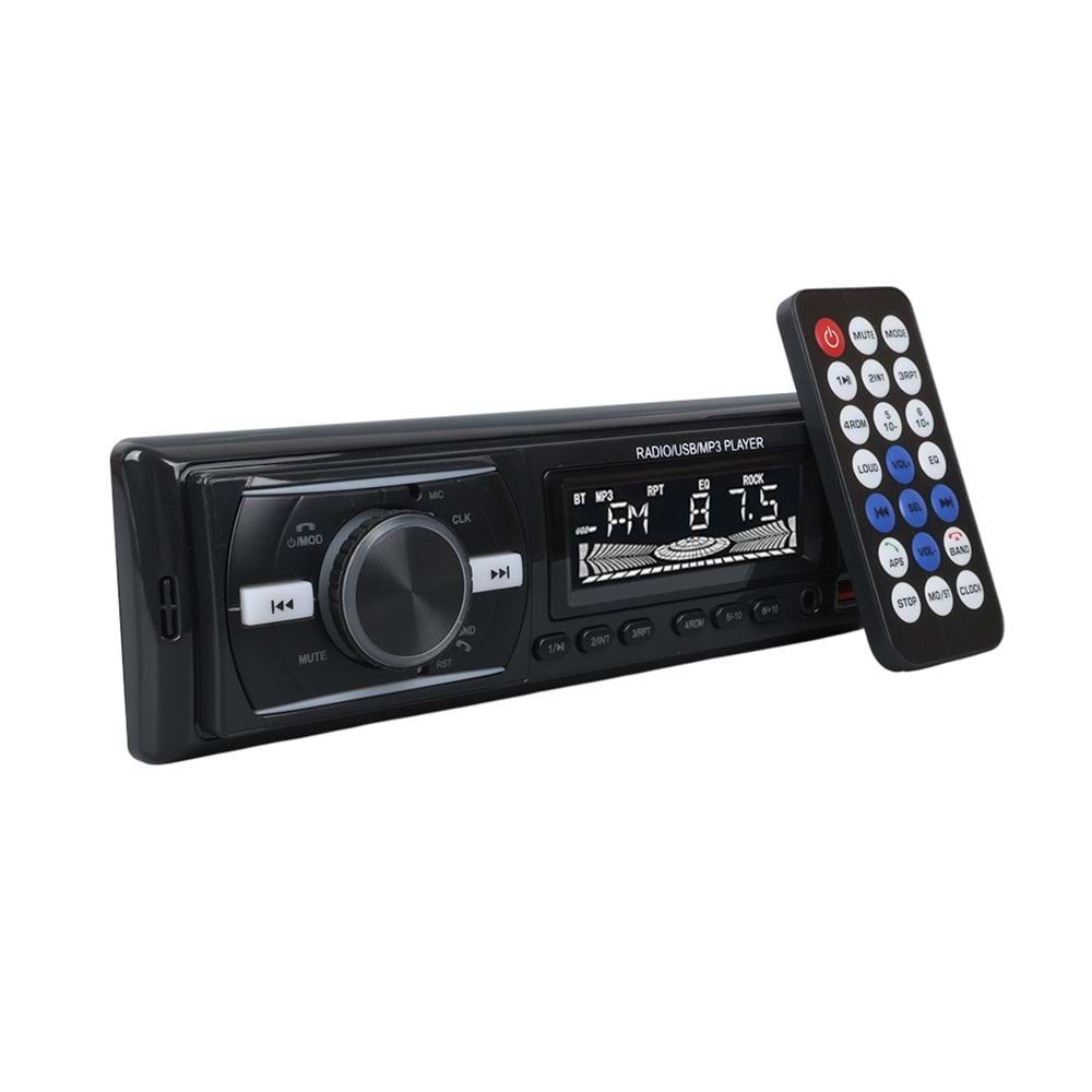 Carstar CS-920 Çift USB/SD/FM/AUX/Bluetooth 4X60 Watt Kumandalı Oto Teyp