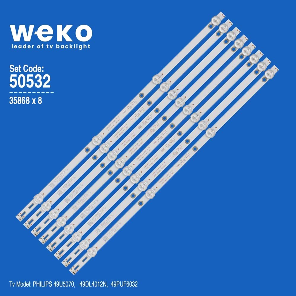 Weko Wkset-5532 35868X8 Philips 49