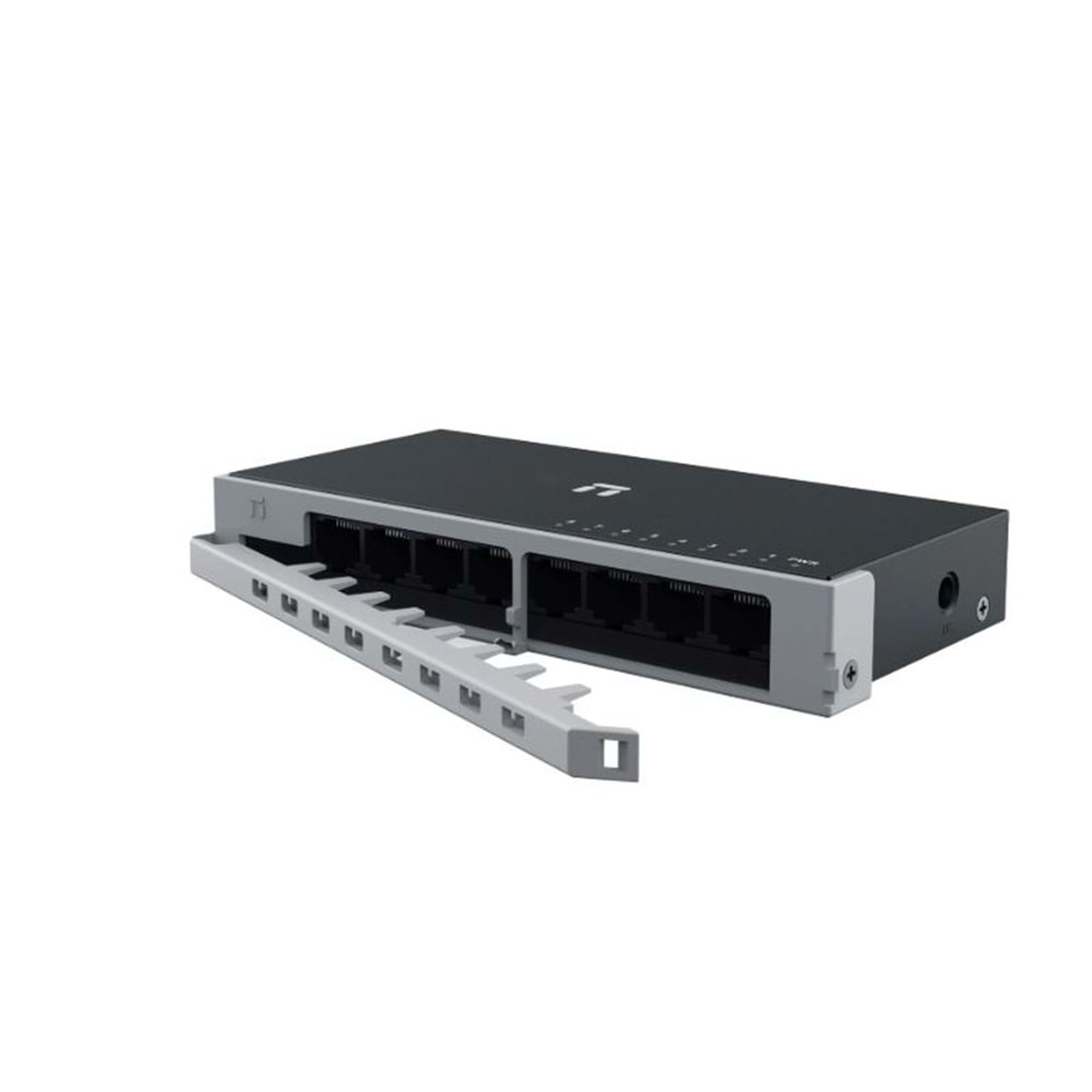 Stonet ST108D 8 Port Fast Emniyet Kilitli Metal Kasa Ethernet Switch