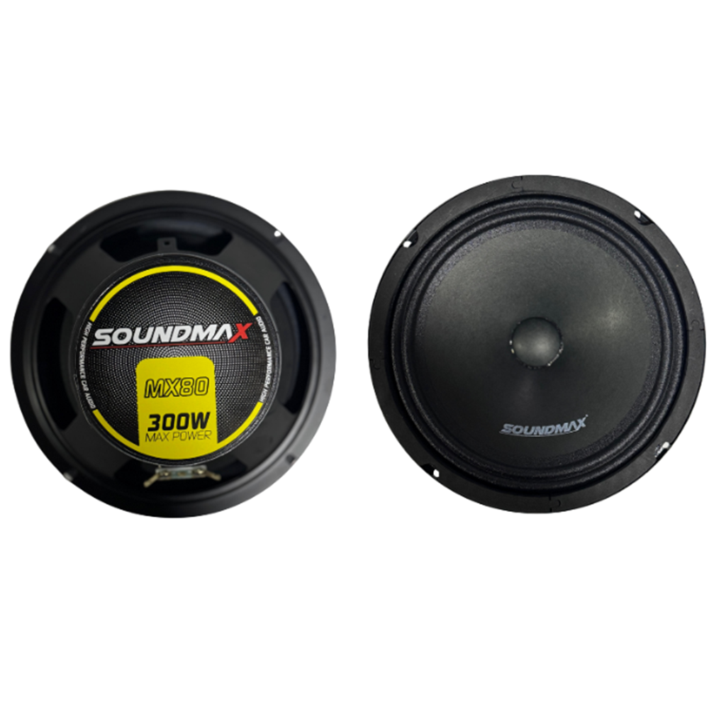Soundmax SX-MX80 20cm 150 Watt Oto Hoparlör 2 Li Paket Halinde