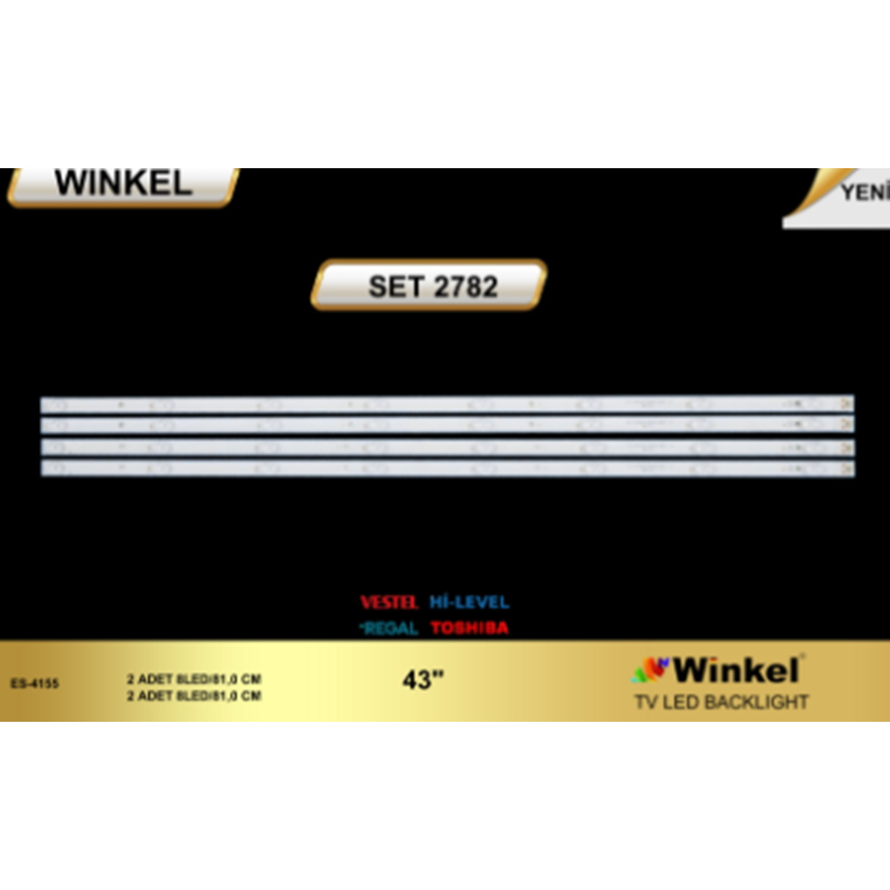 Winkel SET-2782 Vestel 43