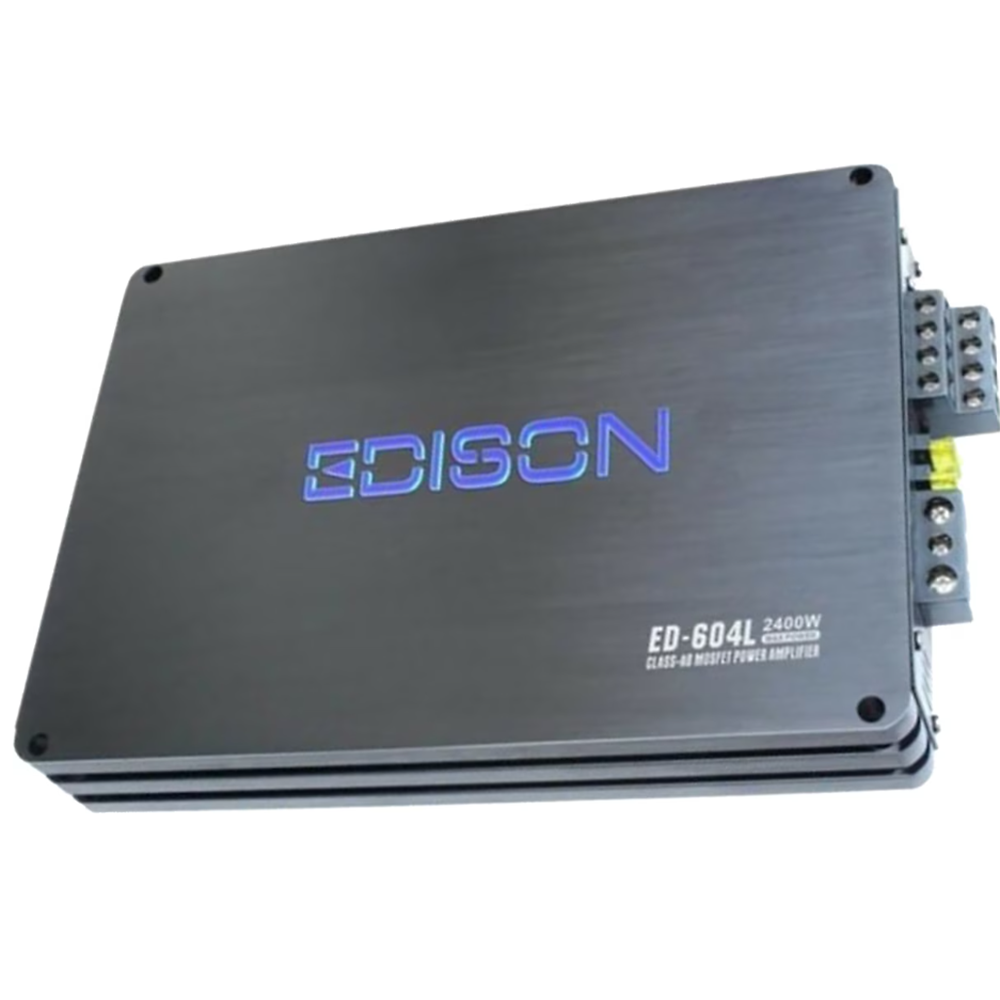 Edison ED-604LV2 4 Kanal Oto Amfi Güçlü Bass Performanslı Araç Amfisi