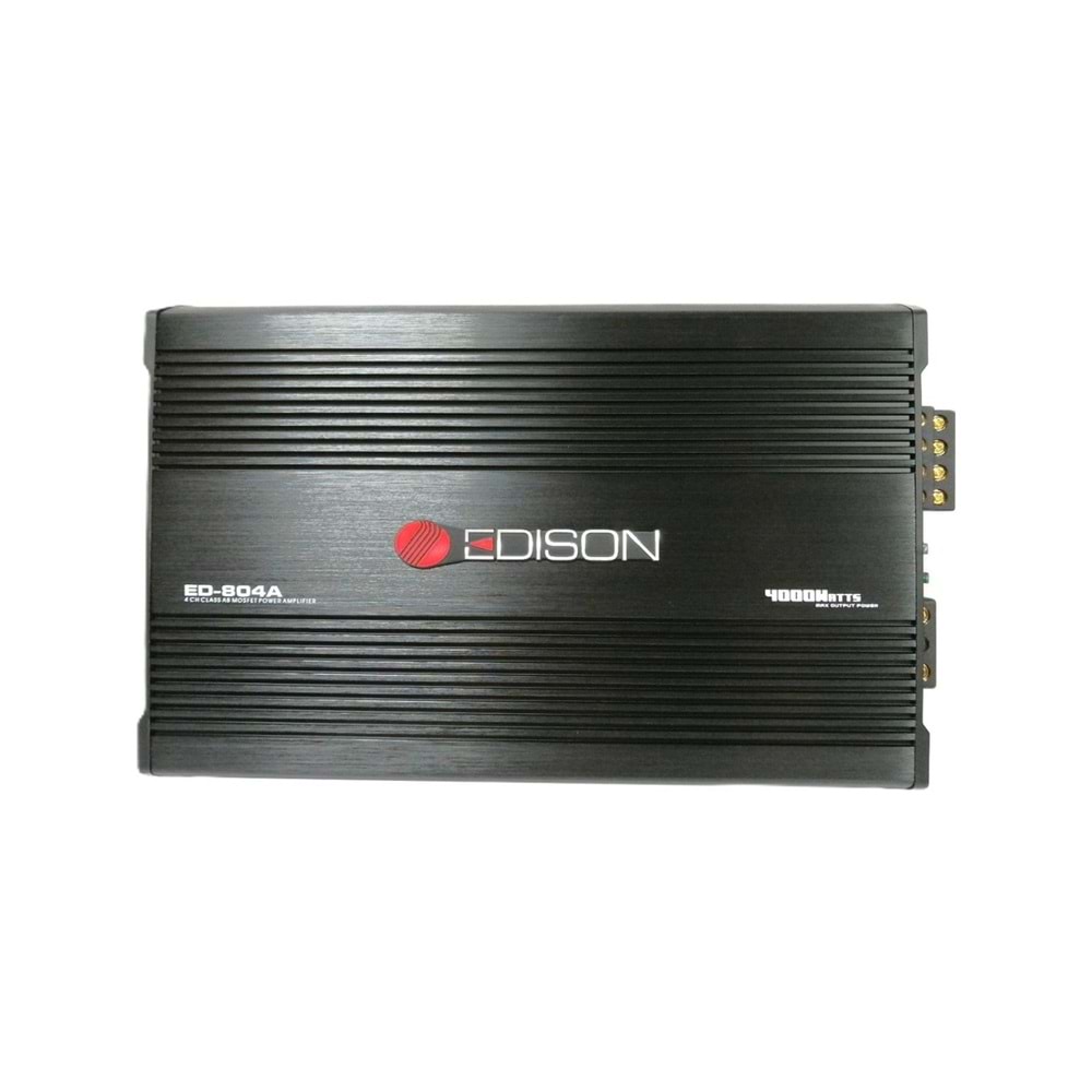 Edison ED-804A 4 Kana 4x80W Rms Ab Class Mosfet Amfi