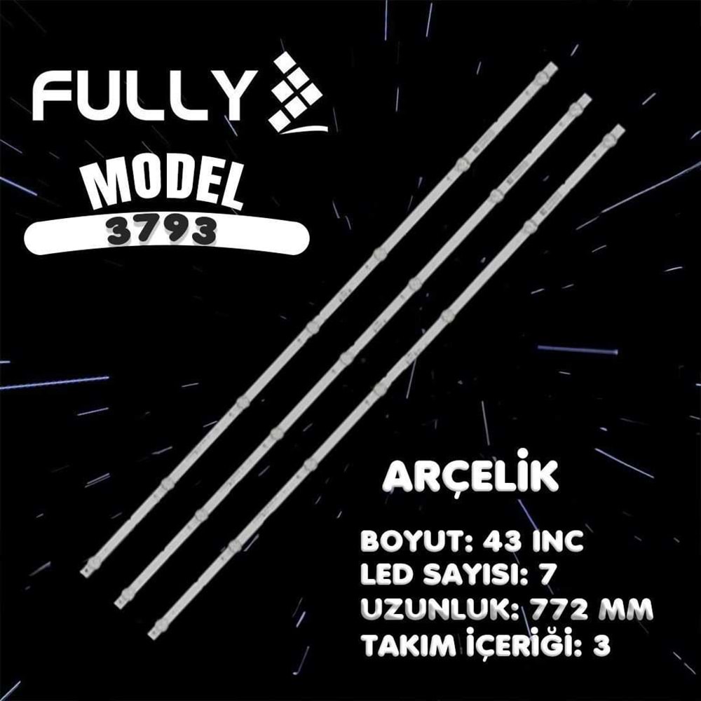 Fully SET-3793 Arçelik/Beko/Grundıng 43