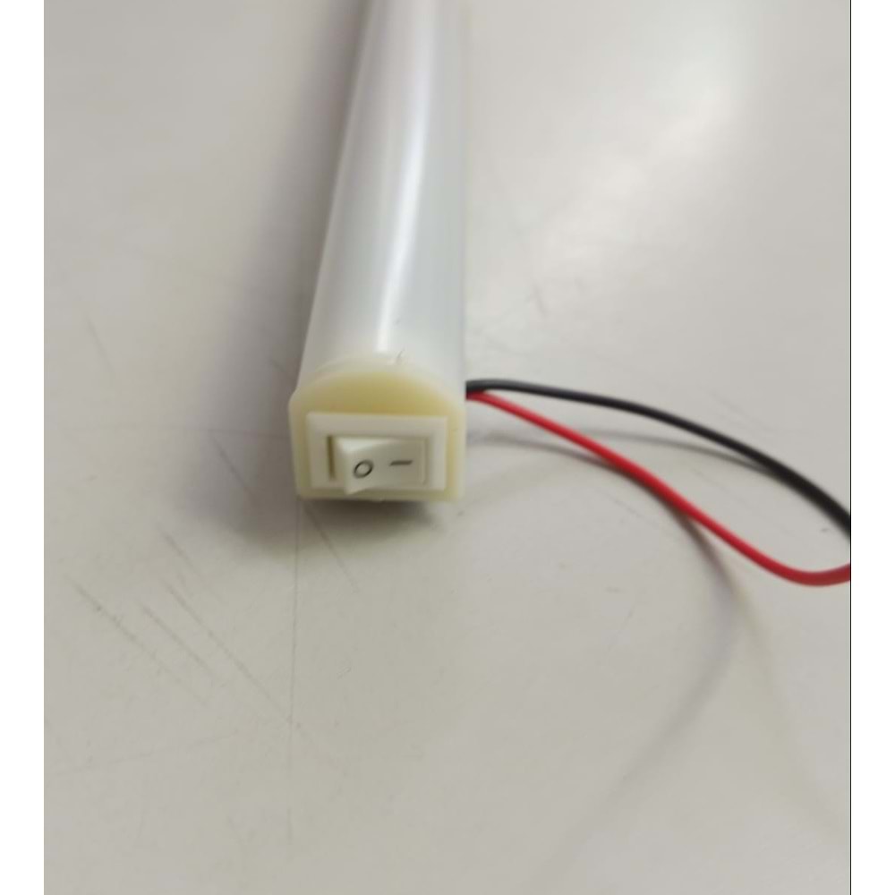 Hightek 100 cm 12 Volt Beyaz Anahtarlı Led Armatür Etanj