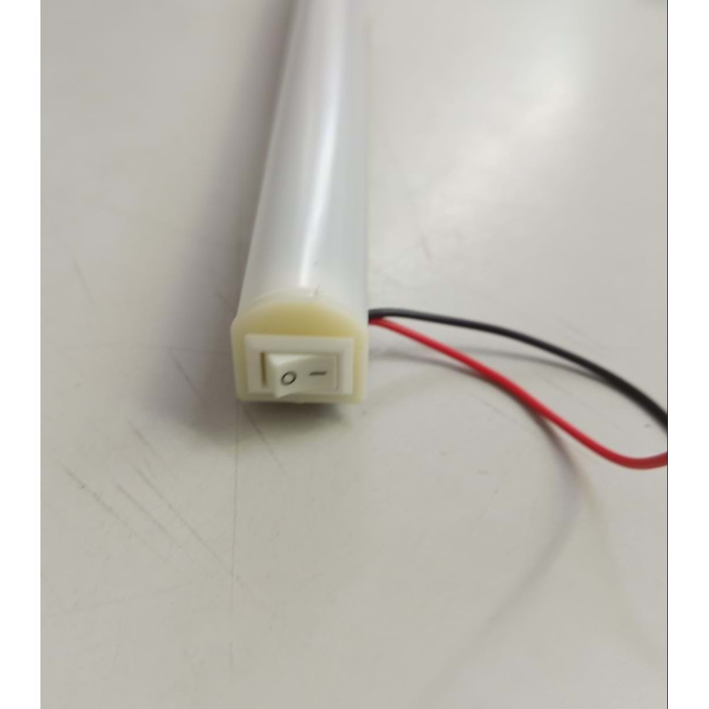Hightek 100 cm 12 Volt Günışığı Anahtarlı Led Armatür Etanj