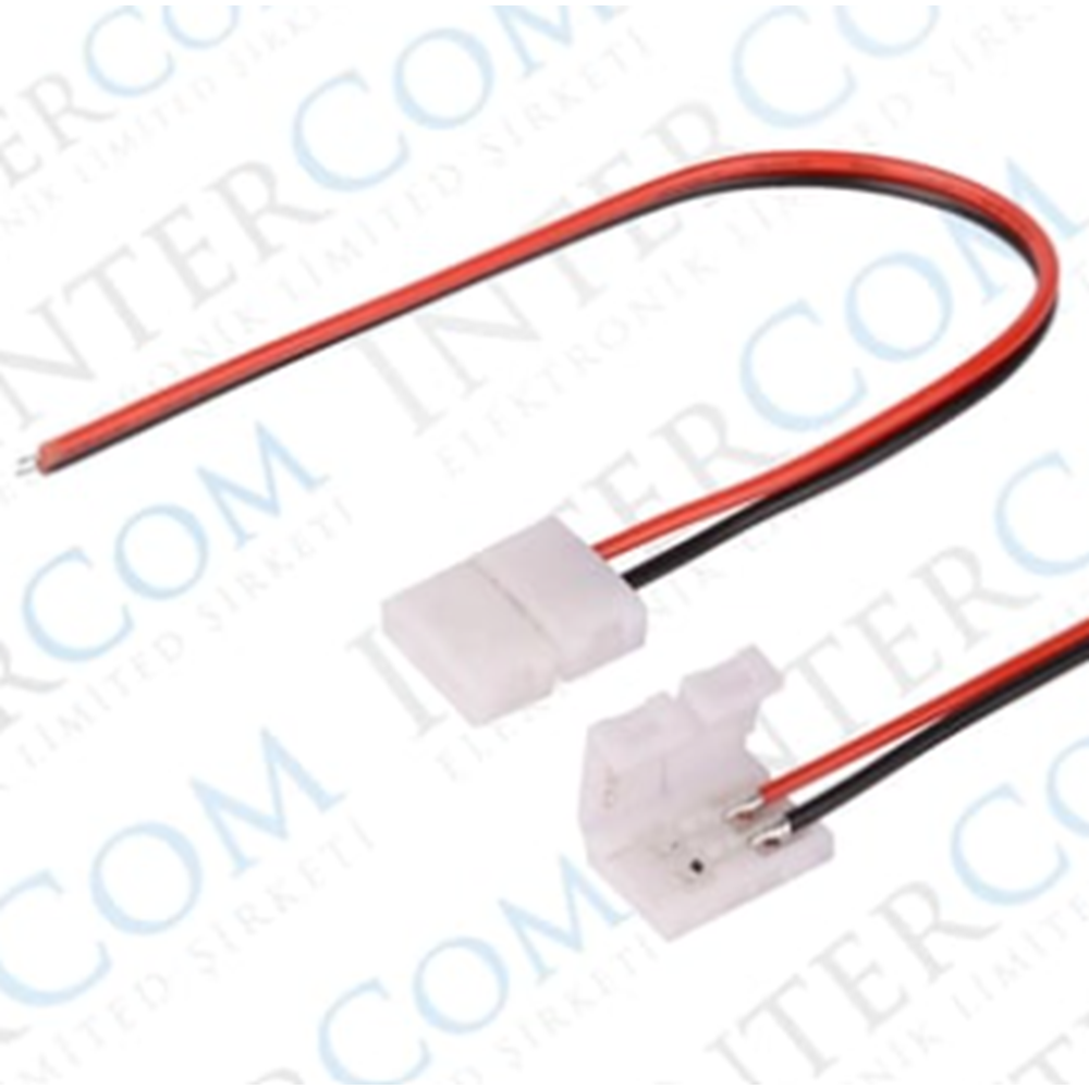 IC-272E-1 2P 15cm Kablolu Şerit Led Konnektörü
