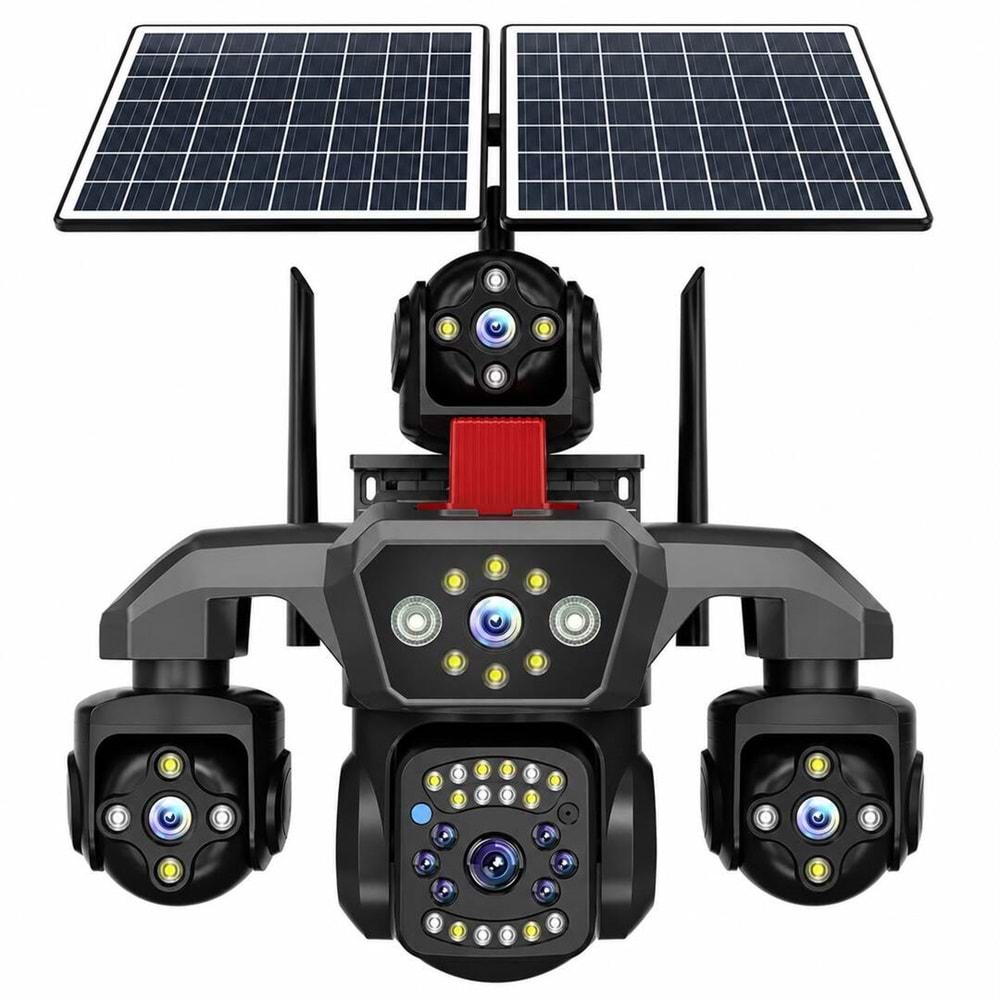 Ioma IO-SG403 4 Kameralı 4G eSIM Çift Solar 10X Kamera
