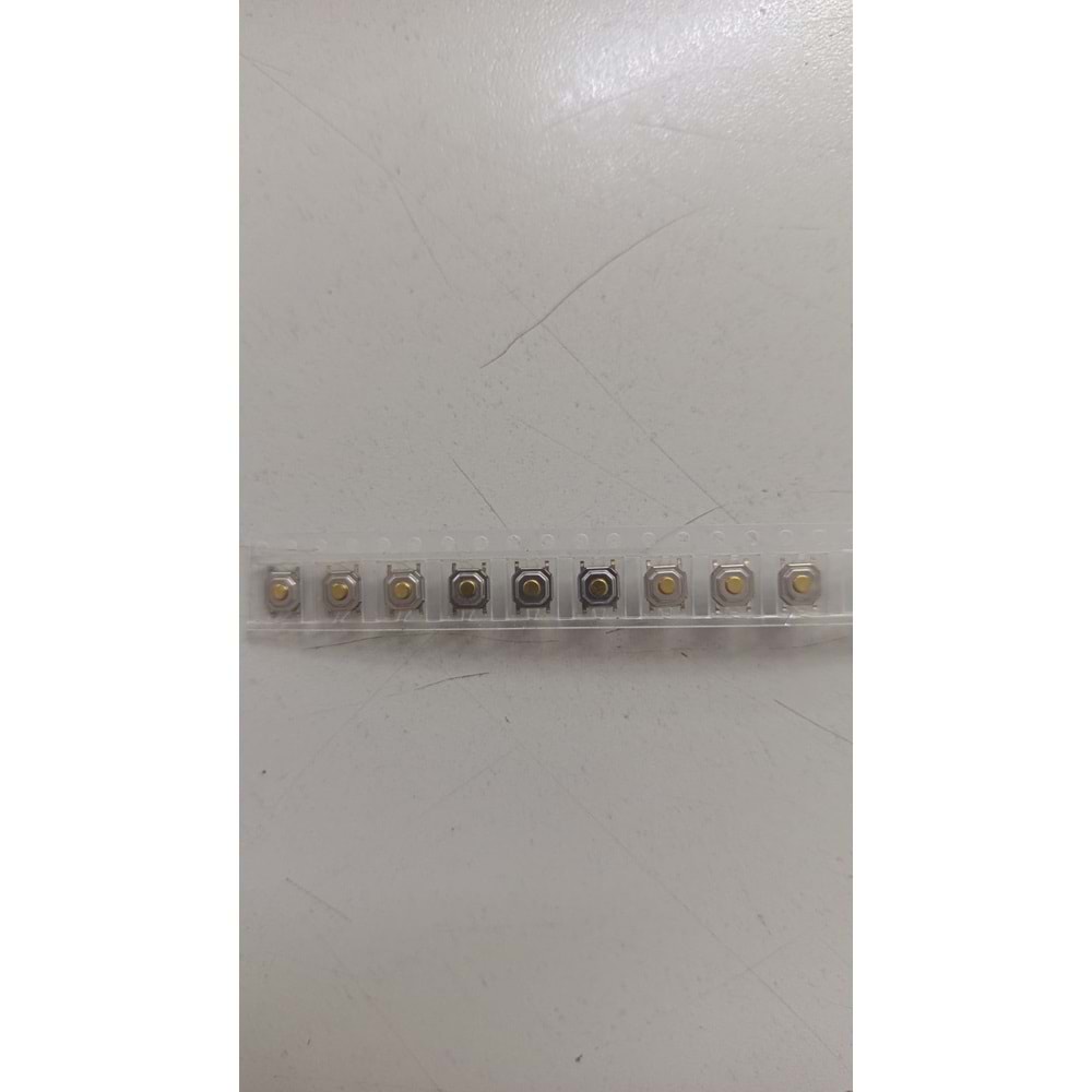Mini Tact But 4P Oto Gold 4x4x1.5mm Smd Şerit - Adet