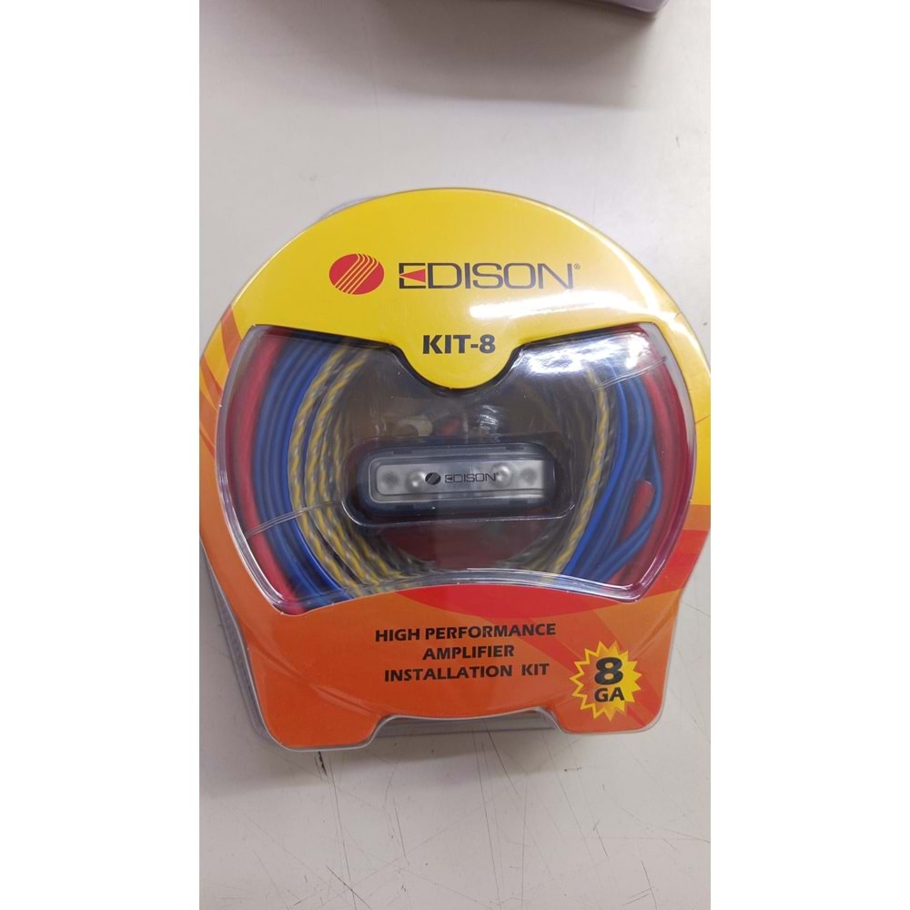 Edison KIT-8GA Anfi Kablo Seti